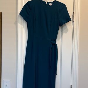 Calvin Klein Teal Midi Dress